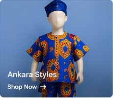 Ankara Yoruba dress mannequin